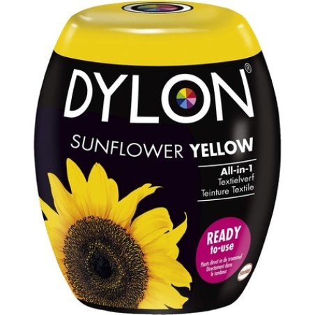 DYLON Washing Machine Pods Textile Dye Sunflower Yellow