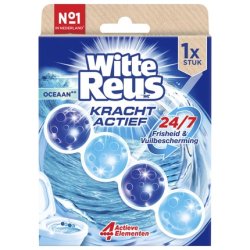 Witte Reus Toilet Block Power Active Ocean Effective Toilet Cleaning Solution