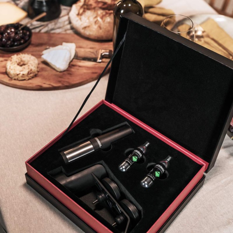 Gastroback Aroma bottle/decanter stopper Black, Stainless steel