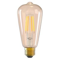 Tellur WiFi Filament Smart Bulb E27, amber, white/warm, dimmer