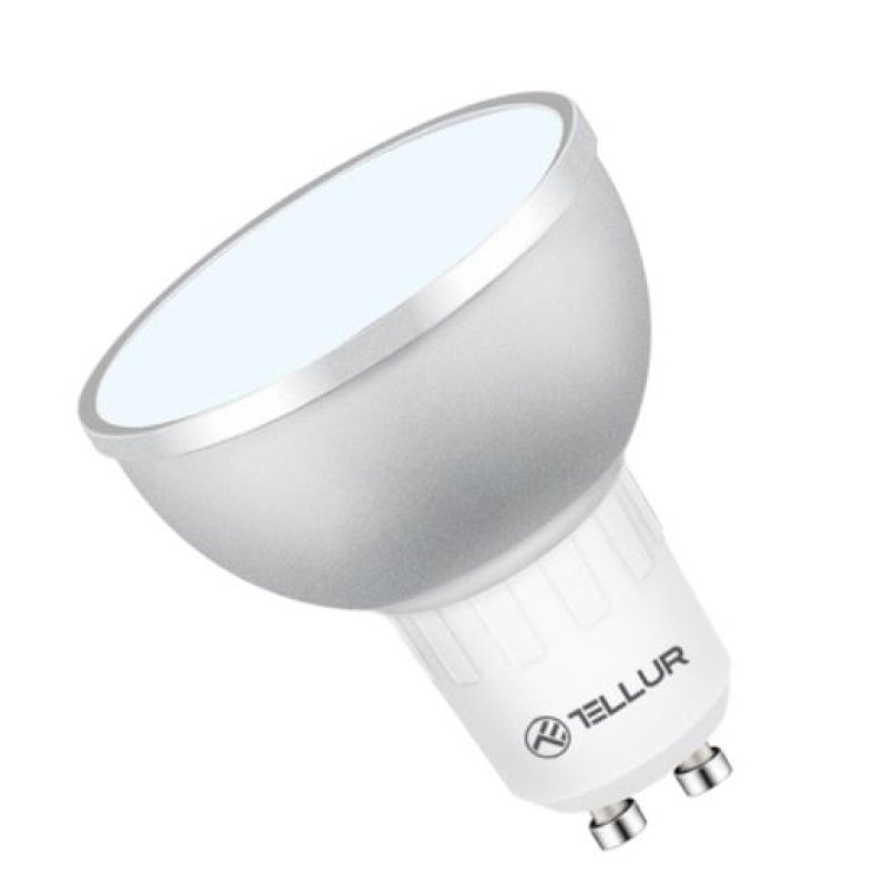 Tellur WiFi LED Smart Bulb GU10, 5W, white/warm/RGB, dimmer