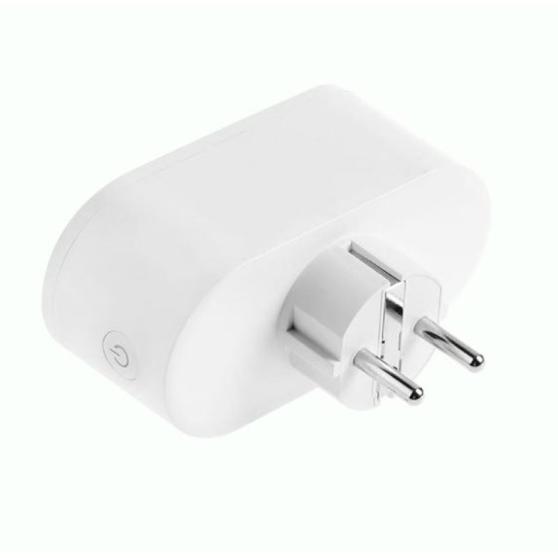 Tellur WiFi AC Dual Plug, Energy reading, 16A, 2400W