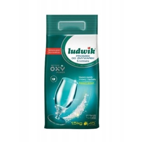 Ludwik Dishwasher Powder Lemon 15 Kg