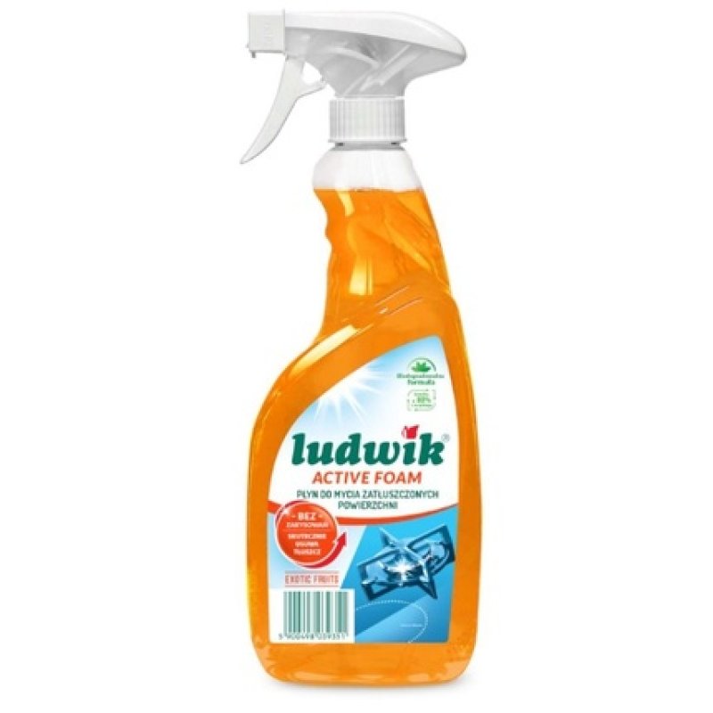 Ludwik Exotic Fruits Liquid For Cleaning Greasy Surfaces 600 Ml