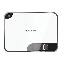 Salter 1064 WHDR Mini-Max 5kg Digital Kitchen Scale - White