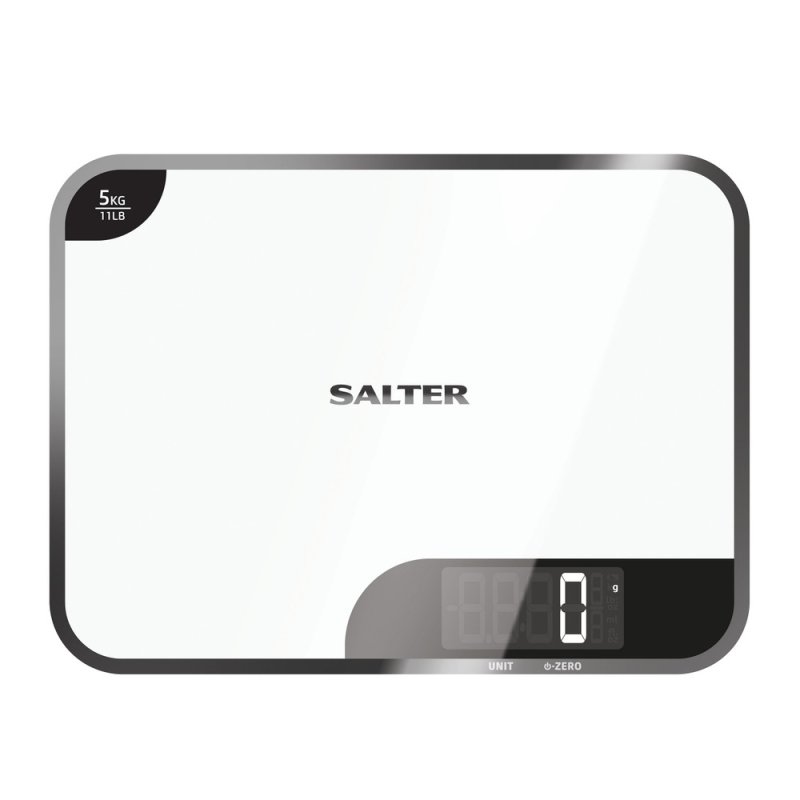 Salter 1064 WHDR Mini-Max 5kg Digital Kitchen Scale - White