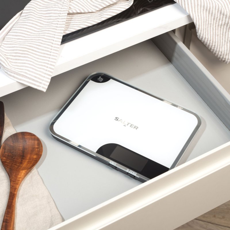 Salter 1064 WHDR Mini-Max 5kg Digital Kitchen Scale - White