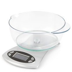 Salter 1069 SVDR 5KG Electronic Kitchen Scale - Silver