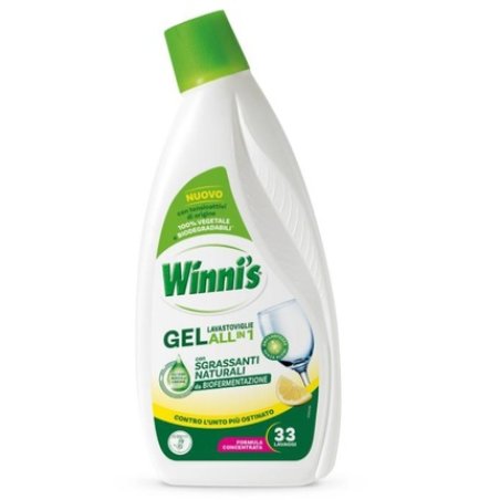 Winni's Dishwashing Gel With Lemon 561 Ml For 33 Washes