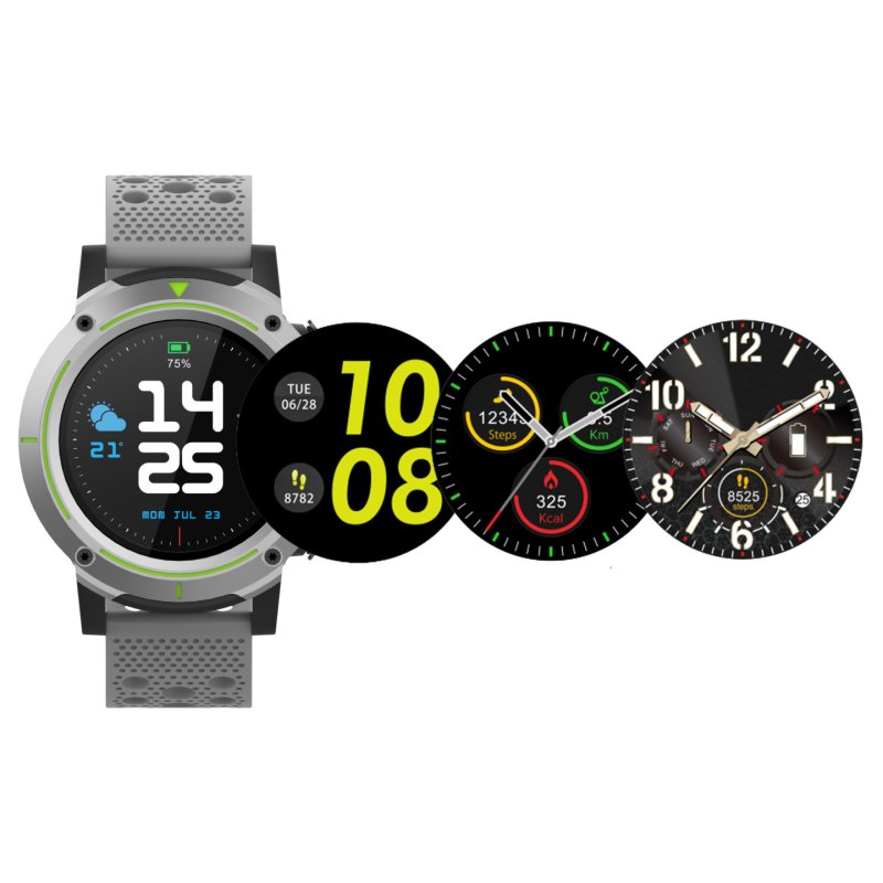 Denver SW-510GREY smartwatch / sport watch 3.3 cm (1.3") Touchscreen Grey GPS (satellite)