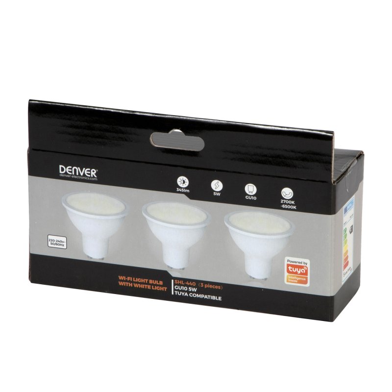 Denver SHL-440 smart lighting Smart bulb 5 W White Wi-Fi