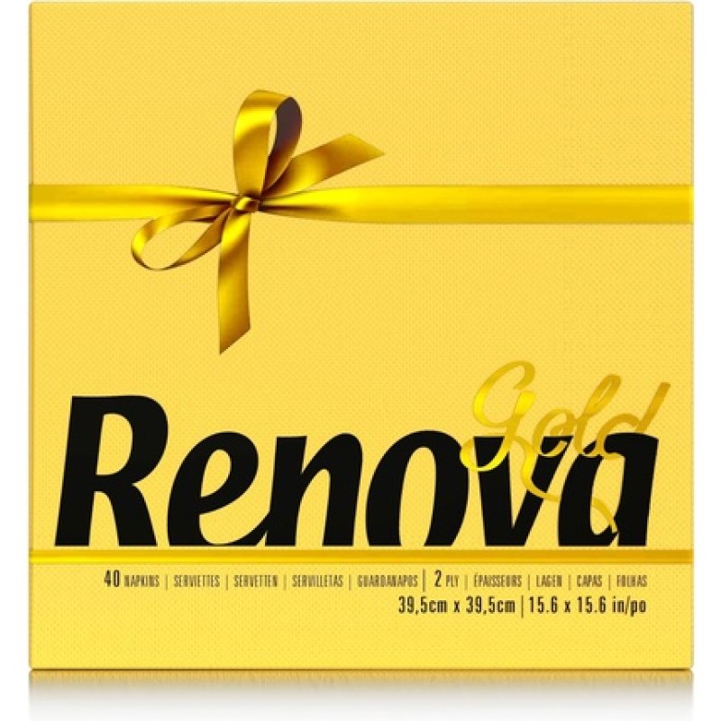Renova Large Paper Napkins 40 Pieces 225g