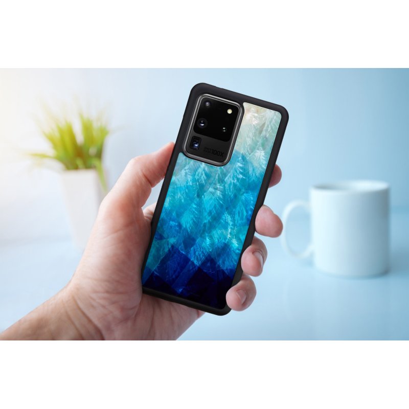 iKins case for Samsung Galaxy S20 Ultra blue lake black