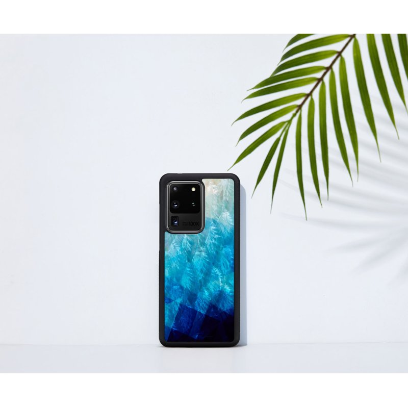 iKins case for Samsung Galaxy S20 Ultra blue lake black