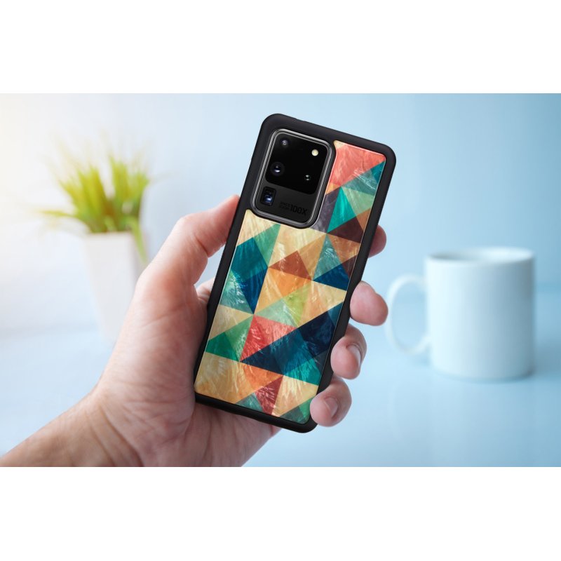 iKins case for Samsung Galaxy S20 Ultra mosaic black