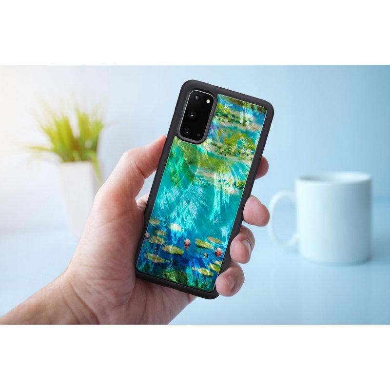 iKins case for Samsung Galaxy S20 water lilies black