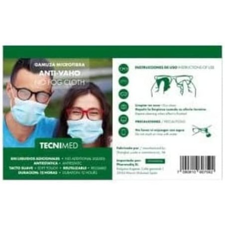 Technified Anti-Fog Microfibre Cloth for Effective and Residue-Free Glasses Cleaning