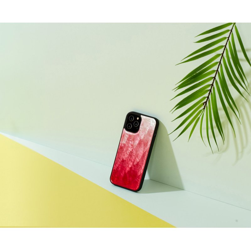 iKins case for Apple iPhone 12/12 Pro pink lake black