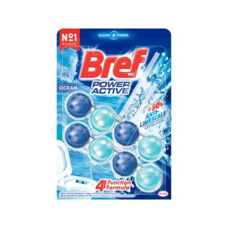 Bref Power Activ Liquid Block Toilet Ocean 2x50g