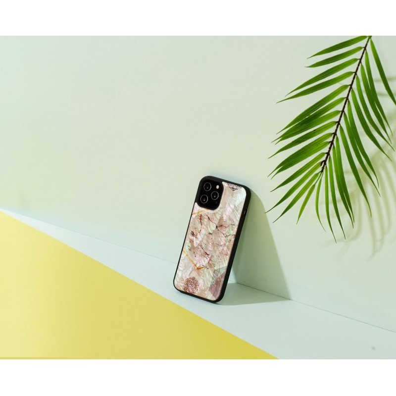 iKins case for Apple iPhone 12/12 Pro pink marble