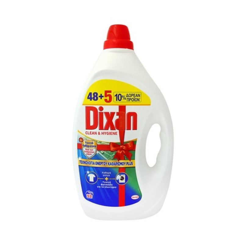 Dixan Gel Clean & Hygiene Liquid Laundry Detergent 2385 Liters 10 More Product