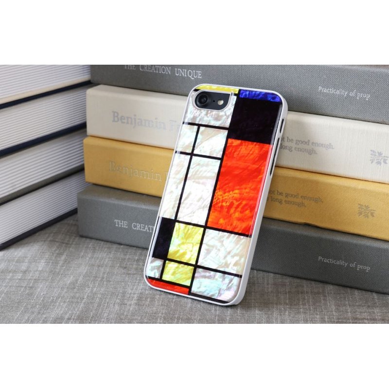 iKins case for Apple iPhone 8/7 mondrian white