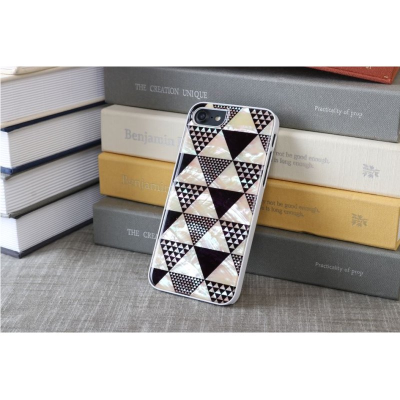 iKins case for Apple iPhone 8/7 pyramid white