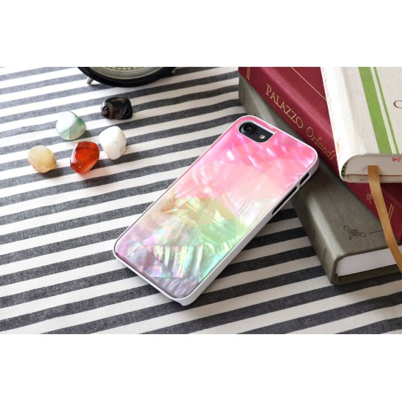 iKins case for Apple iPhone 8/7 water flower white