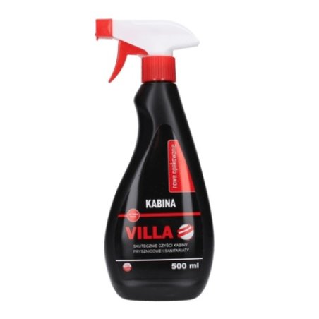 Villa Pro Shower Cabin Cleaner 500ml Premium Deep Clean Solution