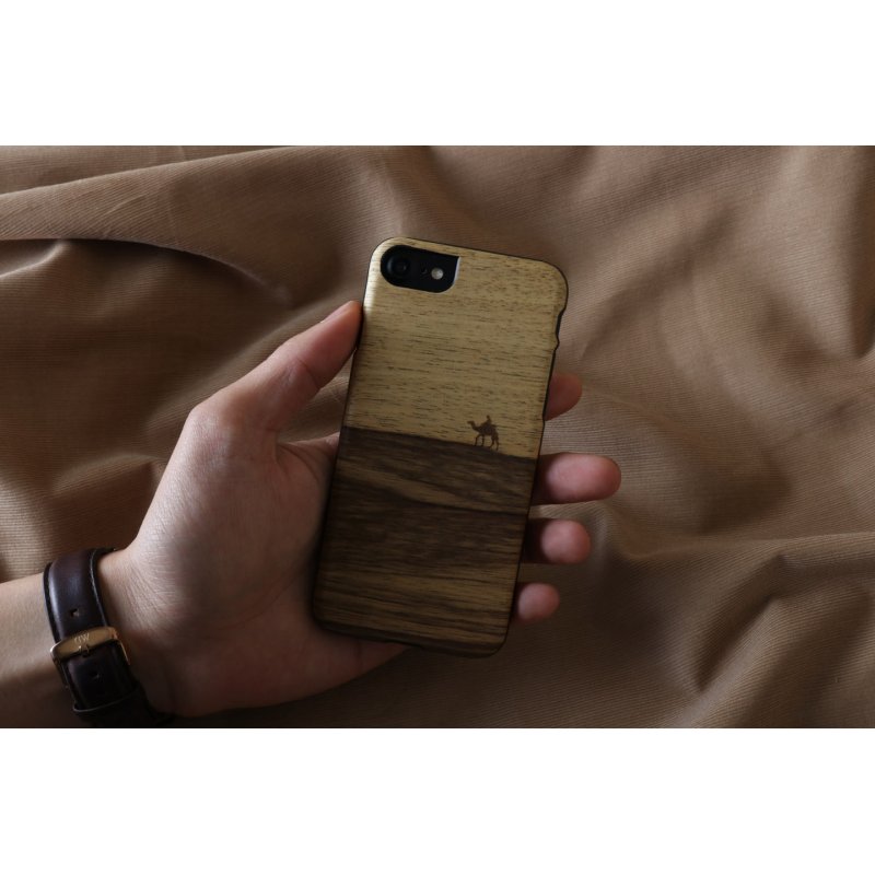 Man&Wood TERRA/BL mobile phone case 11.9 cm (4.7") Cover Brown, Sand