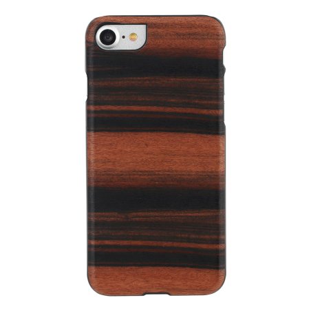 Man&Wood Ebony/BL coque de protection pour téléphones portables 11,9 cm (4.7") Housse Noir, Marron