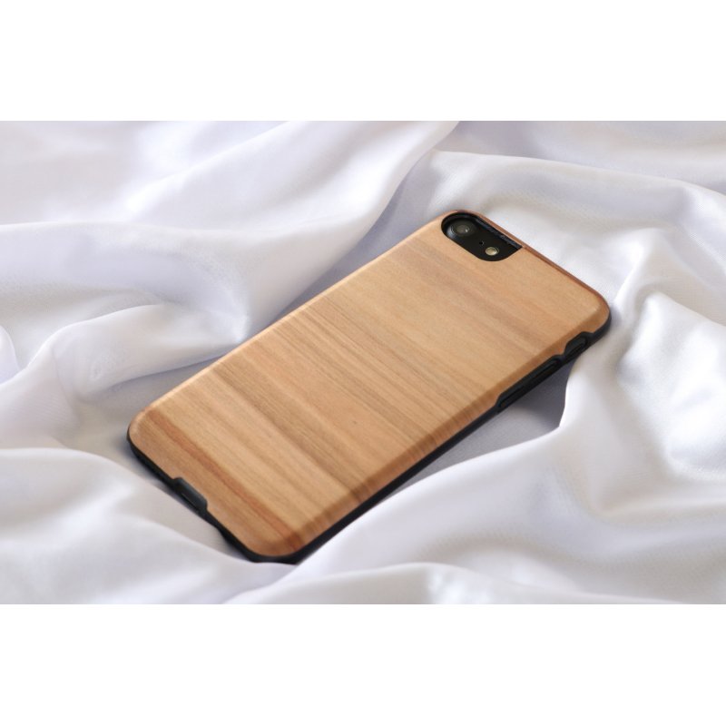 MAN&WOOD case for iPhone 7/8 cappuccino black