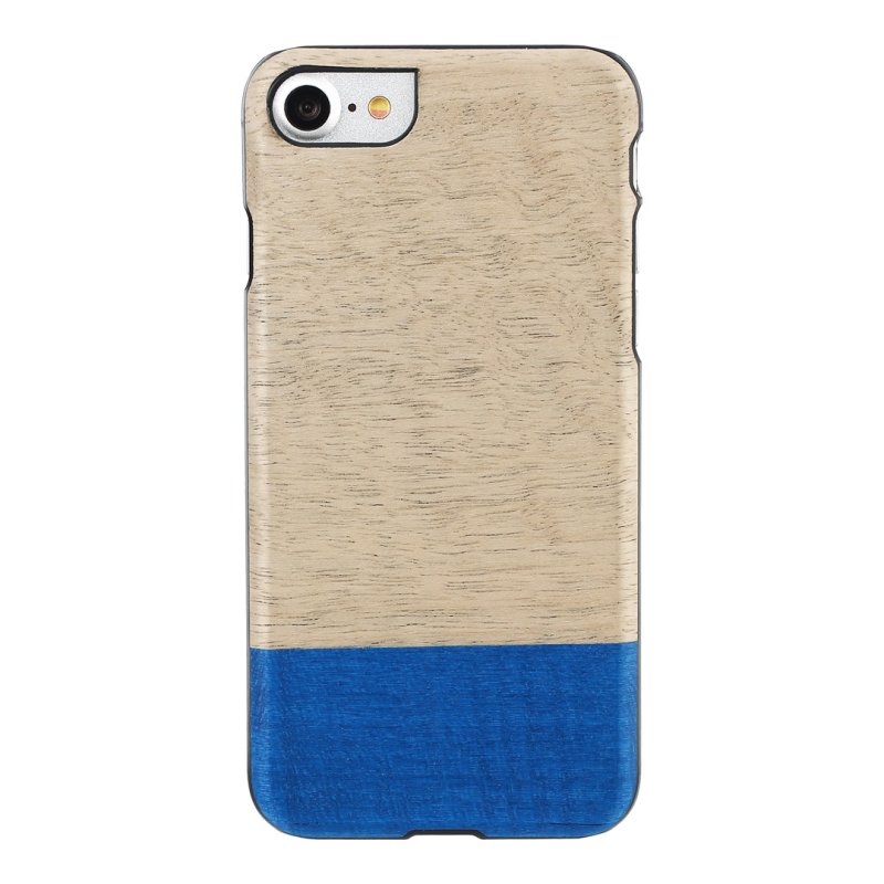 Man&Wood 8809339479875 mobile phone case 11.9 cm (4.7") Cover Beige, Blue