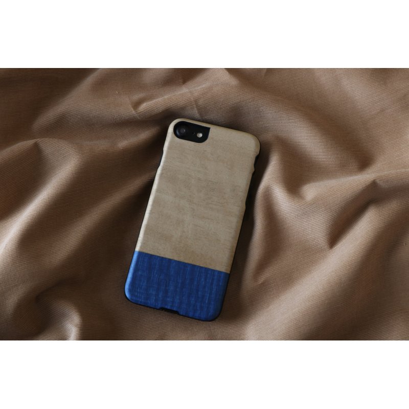 Man&Wood 8809339479875 coque de protection pour téléphones portables 11,9 cm (4.7") Housse Beige, Bleu