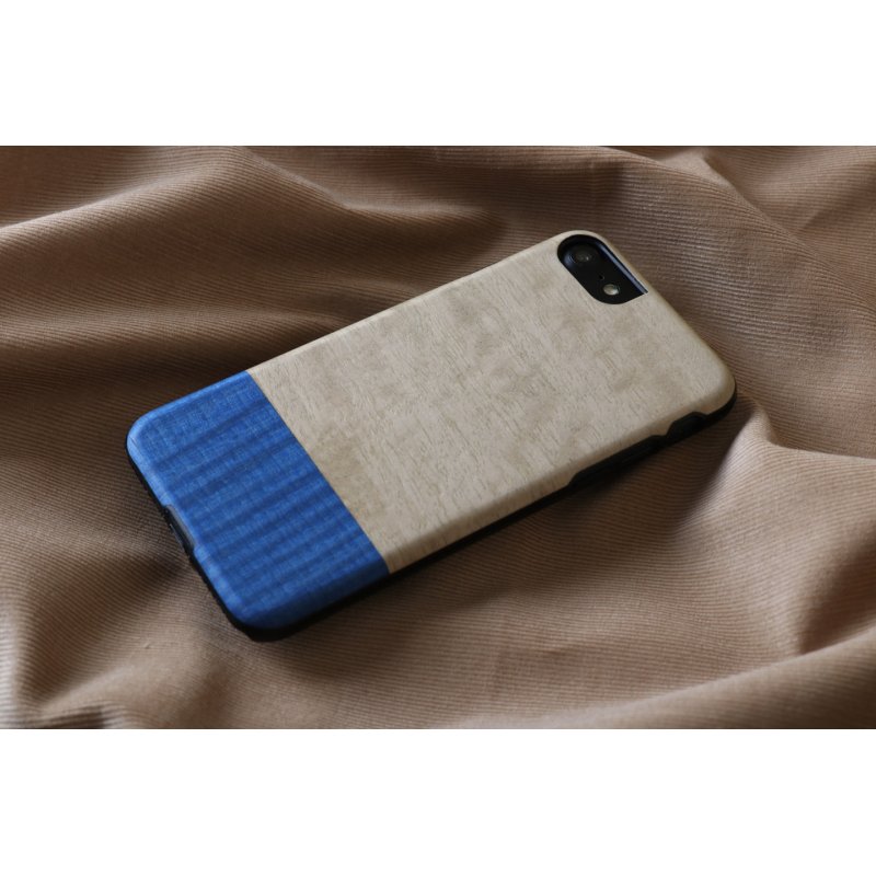 Man&Wood 8809339479875 coque de protection pour téléphones portables 11,9 cm (4.7") Housse Beige, Bleu