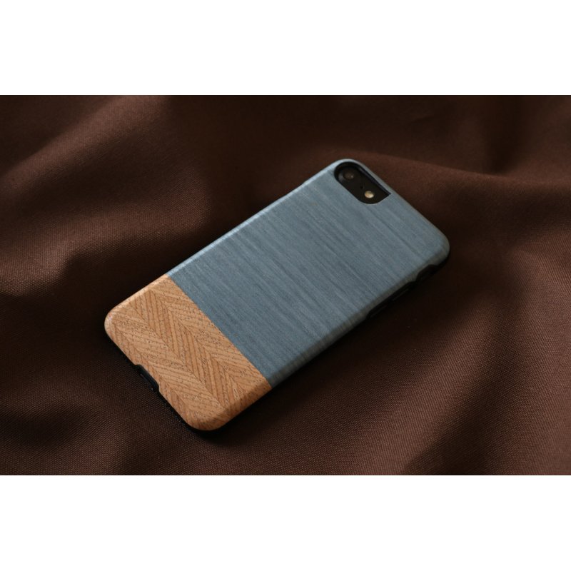 MAN&WOOD case for iPhone 7/8 denim black
