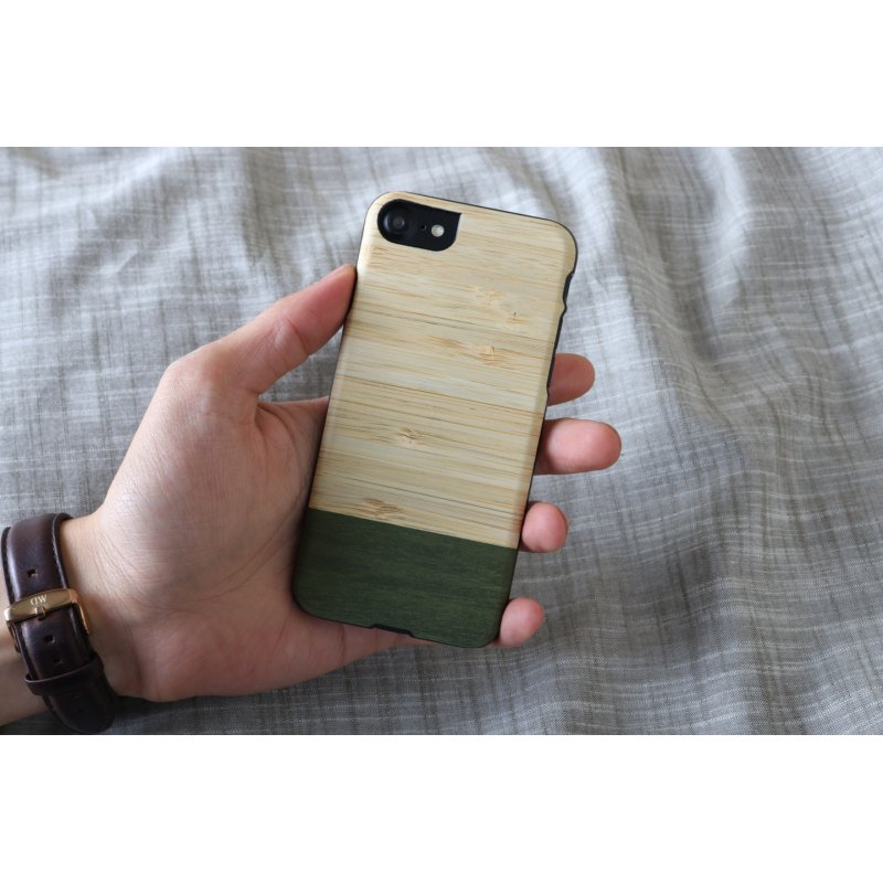 MAN&WOOD case for iPhone 7/8 bamboo forest black
