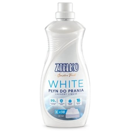 Zielko Sensitive Touch Liquid Laundry Detergent For White Fabrics, 1.52 Liters