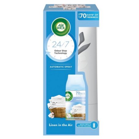 Air Wick Freshmatic Automatic Air Freshener Device And Refill Fresh Clothes 250ml