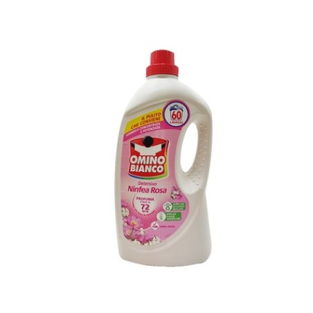 Omino Bianco Laundry Detergent 24 Liters For 60 Washes Pink Water Lily