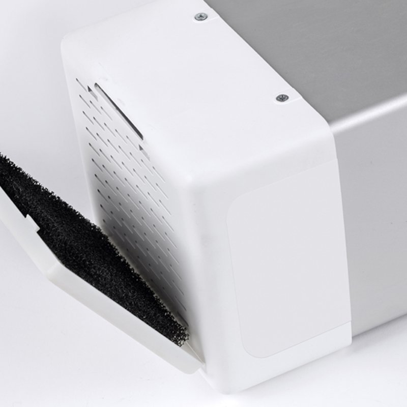 JATA JEGA 1001 purificateur d'air 50 m² Argent, Blanc