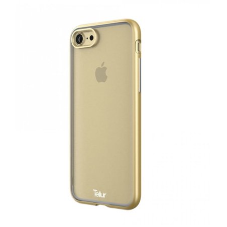 Tellur TLL118184 mobile phone case 11.9 cm (4.7") Cover Gold, Transparent