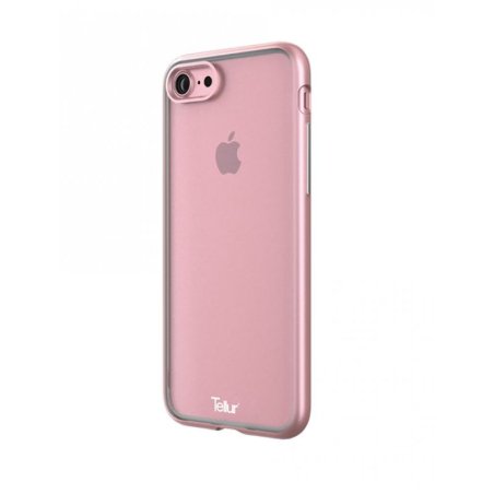 Tellur TLL118204 coque de protection pour téléphones portables 11,9 cm (4.7") Housse Rose, Transparent