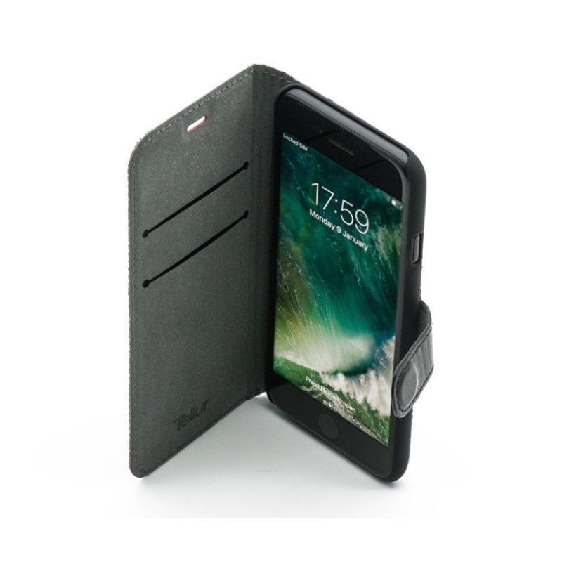 Tellur TLL184031 mobile phone case 11.9 cm (4.7") Folio Black, Red