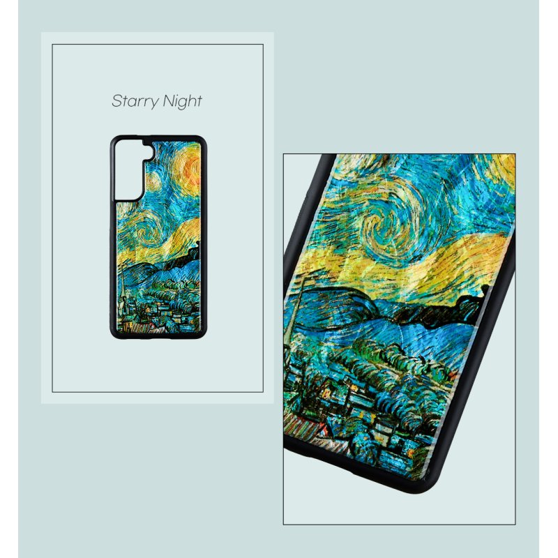 iKins case for Samsung Galaxy S21+ starry night black