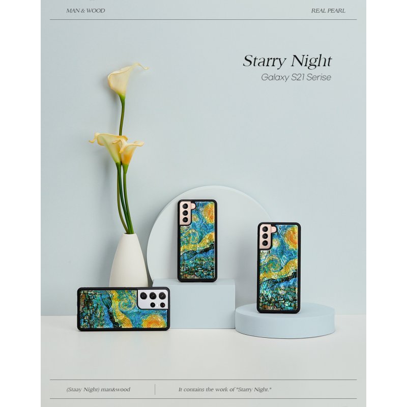 iKins case for Samsung Galaxy S21+ starry night black