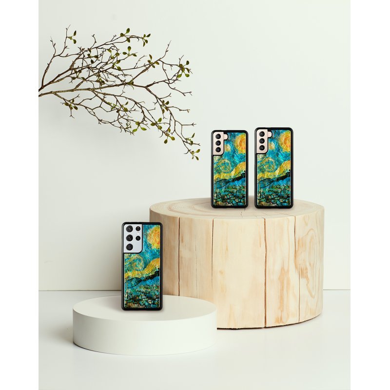 iKins case for Samsung Galaxy S21+ starry night black