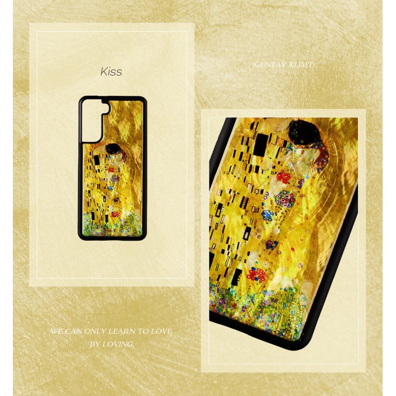 iKins case for Samsung Galaxy S21+ kiss black