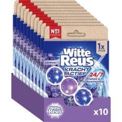 Witte Reus Kracht Active Lavender Toilet Block 50g Value Pack Of 10 Pieces