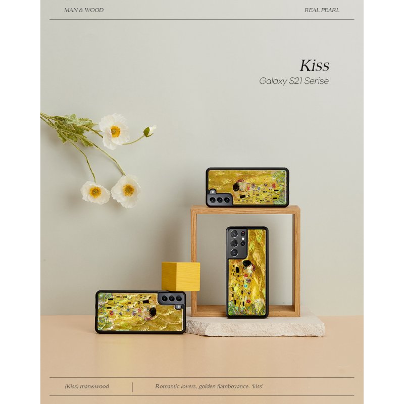 iKins case for Samsung Galaxy S21+ kiss black